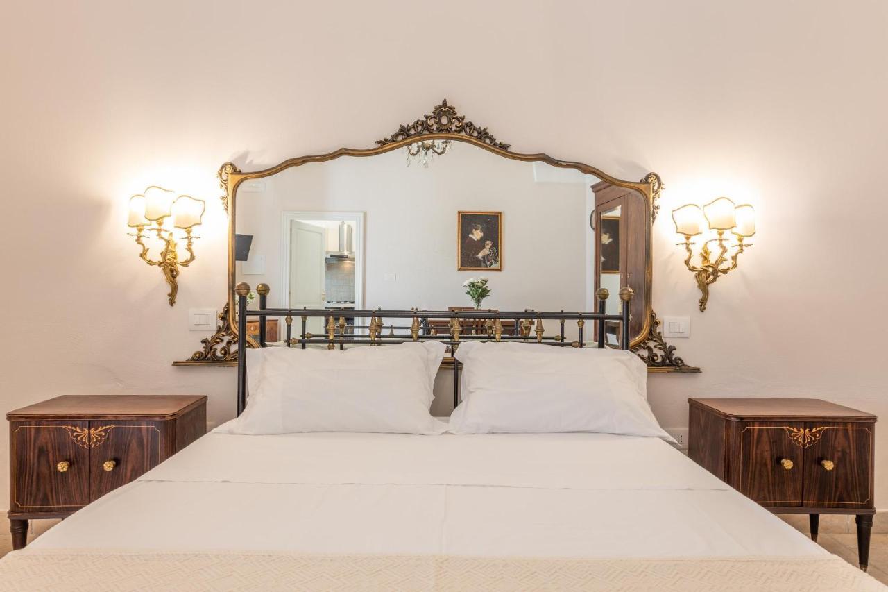 Courtyard With Pool Villa Racale Bagian luar foto