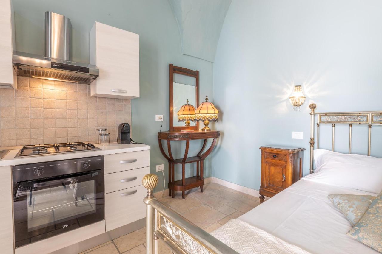 Courtyard With Pool Villa Racale Bagian luar foto